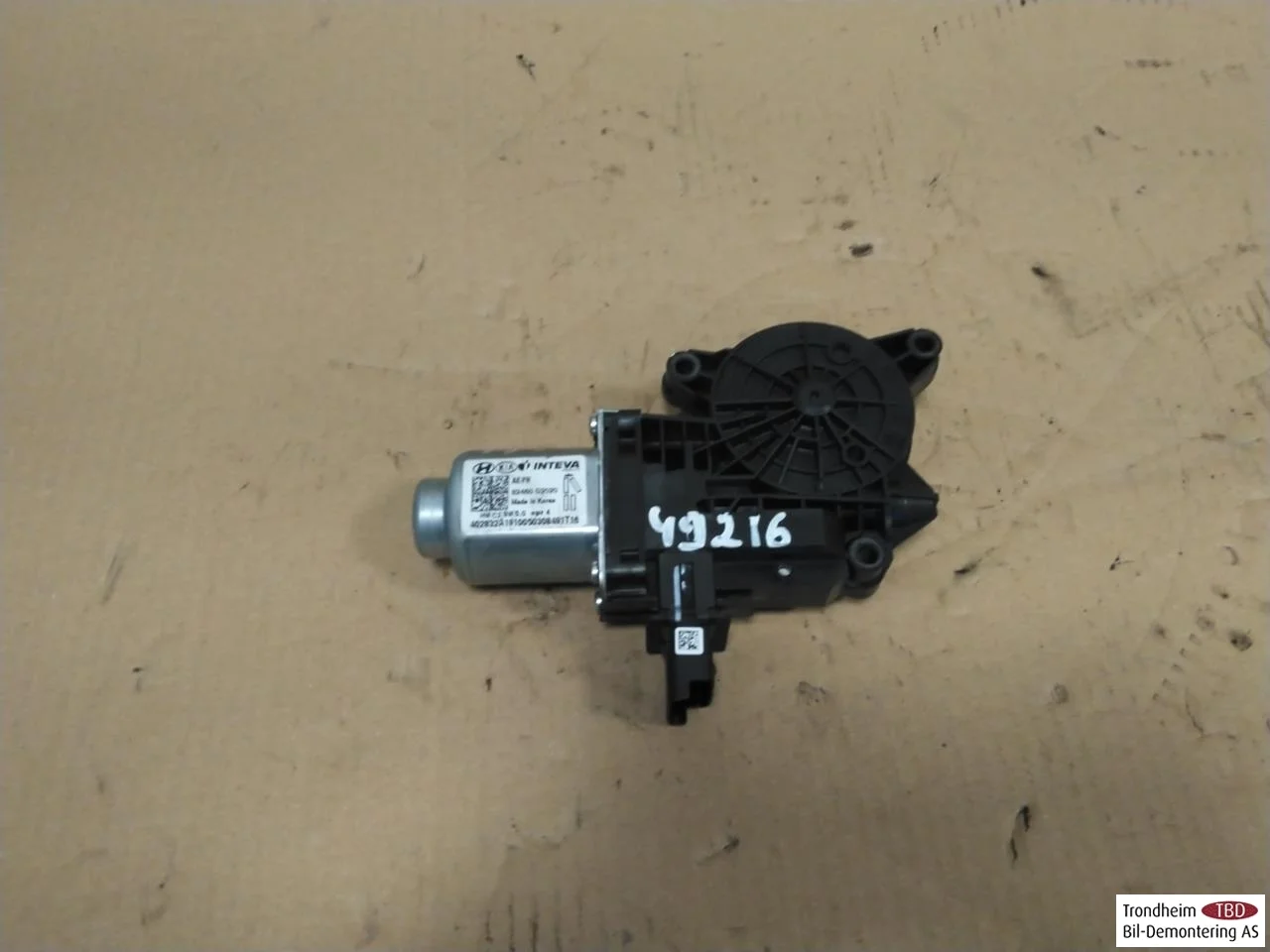 Hyundai IONIQ AE 2017-22 Ablakemelő motor