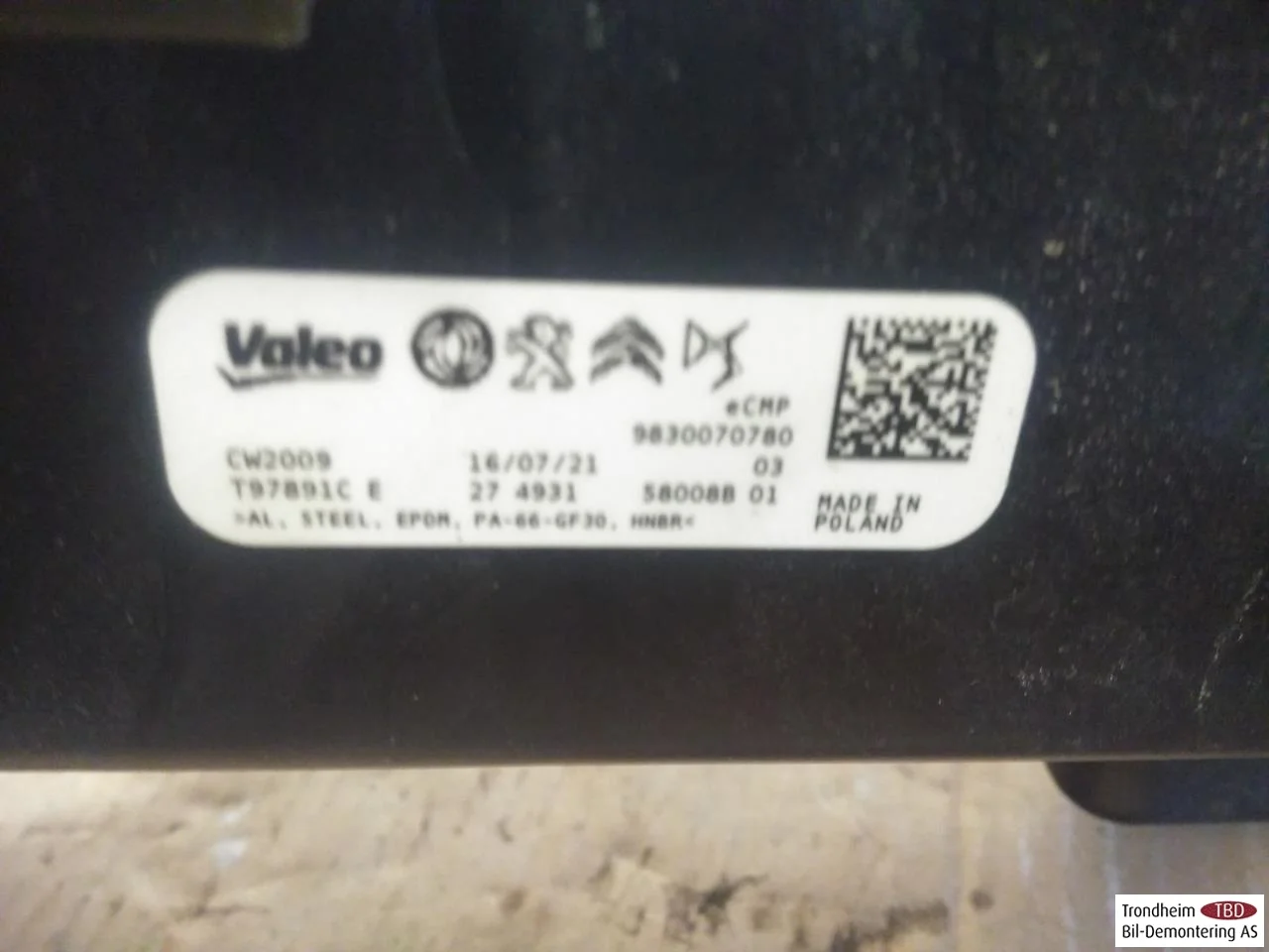 Peugeot 208/E-208 2020-> Klíma, egyéb vedere 3