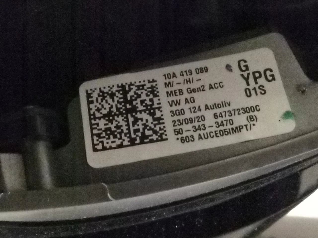Volkswagen ID.3 2021- Kormánykerék nézet 4
