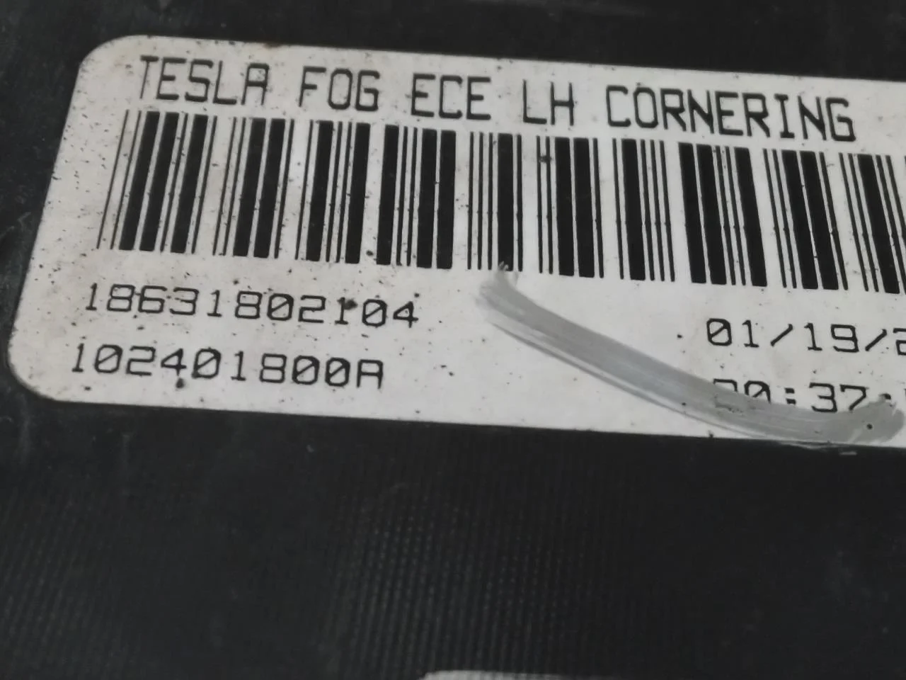 Tesla MODEL S 2013- Kanyar- / ködlámpa nézet 4