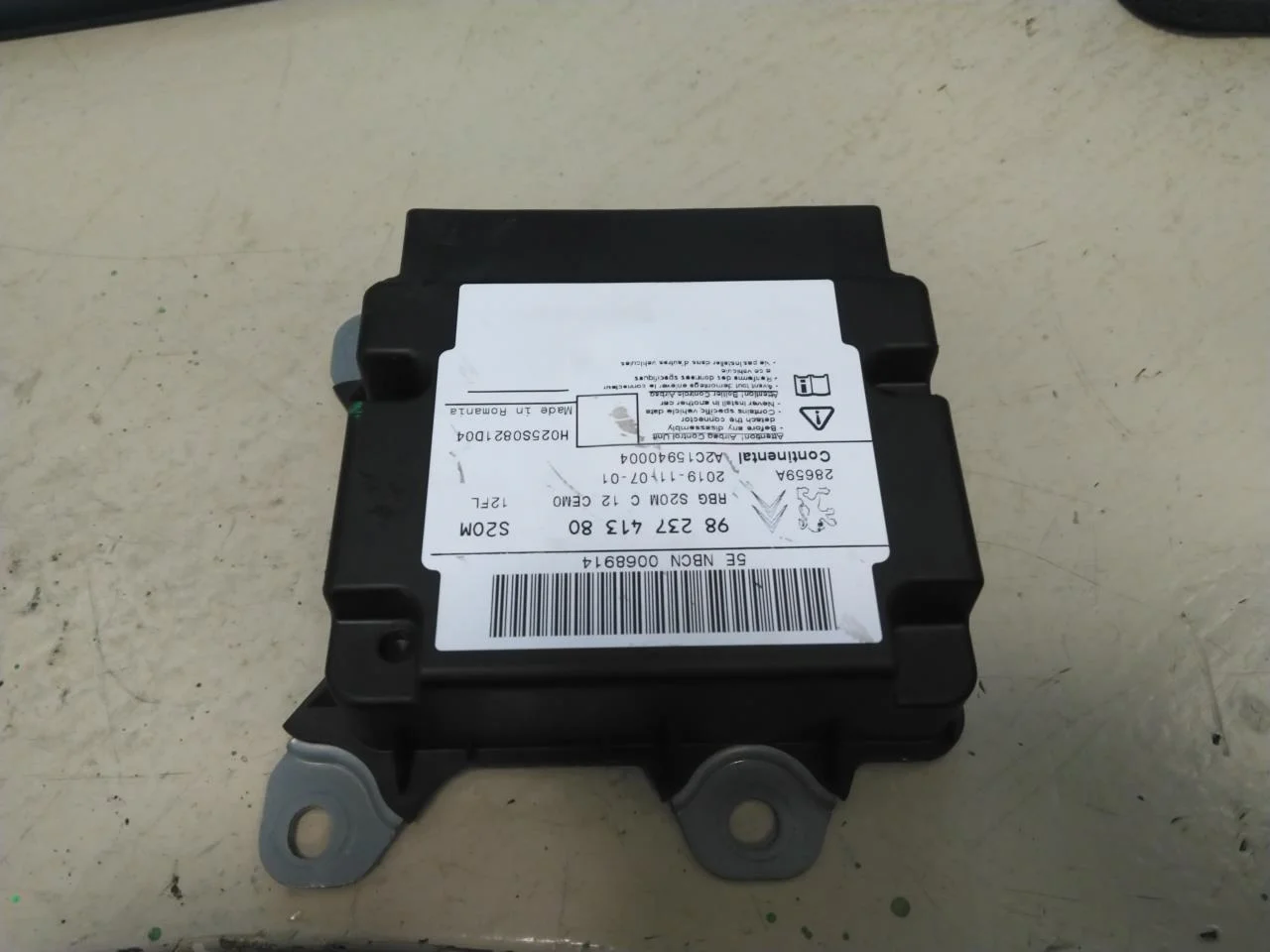 Peugeot 208/E-208 2020-> Légzsák elektronikai egység