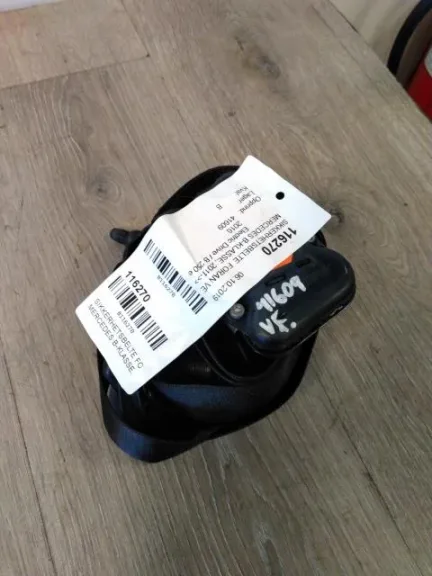 Mercedes B 180-200 W246/W242 2012-19 Centură de siguranță față stânga